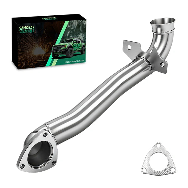 Turbo 2.5" Exhaust Catless DownPipe For 2007-2016 Mini Cooper R55-R61 1.6L