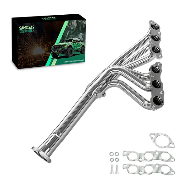 Stainless Exhaust Header For 1993-1998 Toyota Supra 3.0L Non-Turbo MK4 NA