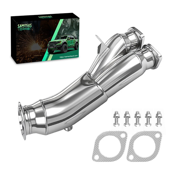 Single Turbo Downpipe Exhaust For 2011-2012 BMW 135i E82 E88 E90 E92 N55 B30