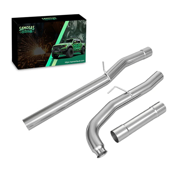 Chevy  2011-2015  Silverado Sierra 2500HD 3500HD 6.6L Duramax Diesel 3.5-4" DPF Delete Pipe Eliminator