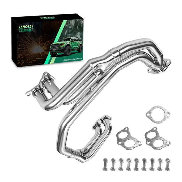 Non-Turbo Racing Exhaust Header For 1998-2005 Subaru Impreza RS EJ25 2.5L