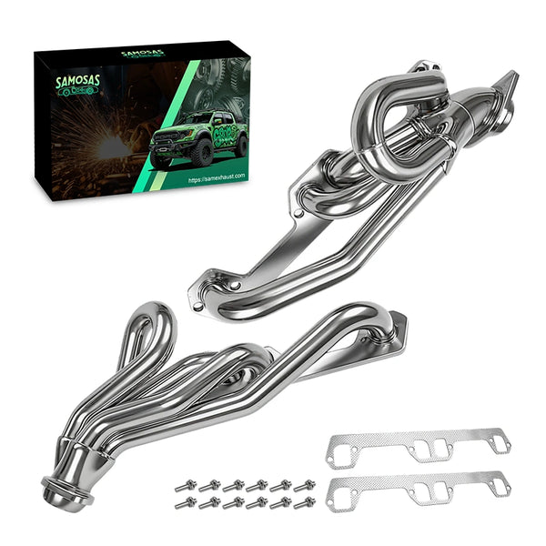 Stainless Exhaust Headers for 1994-2004 Dodge Dakota Ram Durango Dakota 1500 2500 3500 Pickup 5.2L 5.9L V8