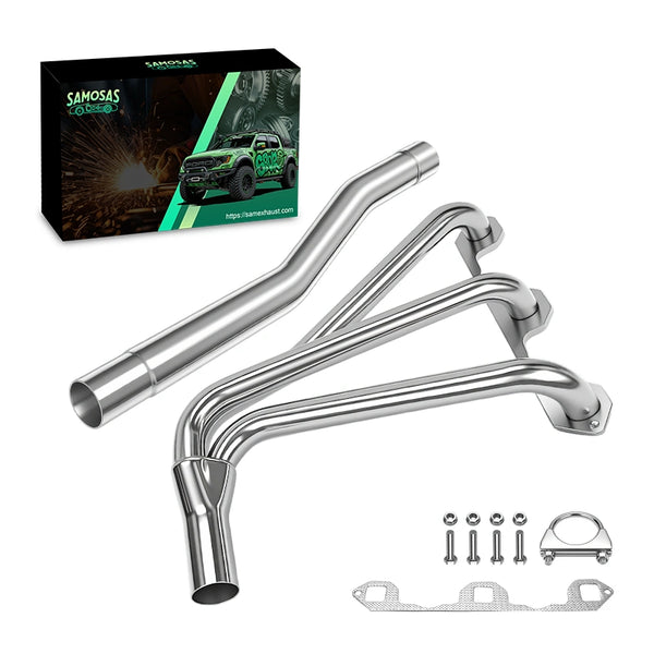 Stainless Performance Exhaust Header with Downpip Kit for 1962-1980 MG MGB 1.8L L4