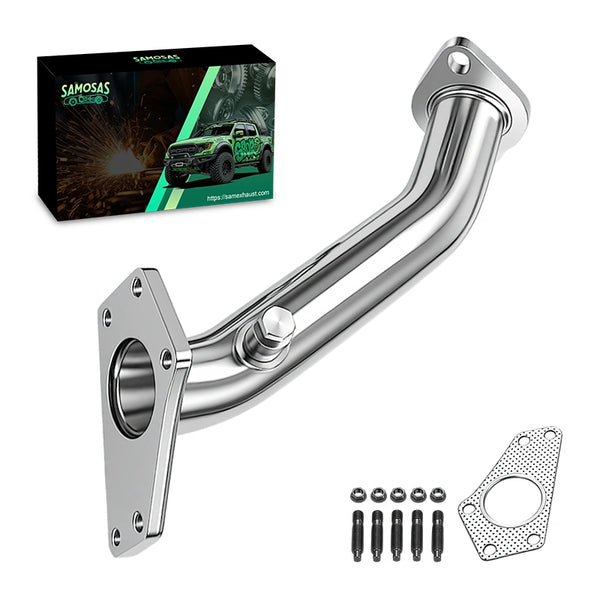 Stainless Turbo Up Pipe Non-Reso Exhaust for Subaru Impreza WRX STi New