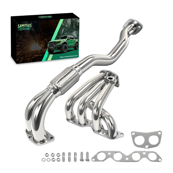 1993-1997 Toyota Corolla 1.8L Stainless Exhaust Header