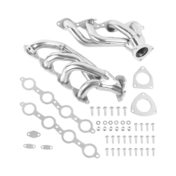 1999-2006 Chevy GMC Avalanche Silverado Yukon Sierra 4.8L 5.3L V8 for  Exhaust Header