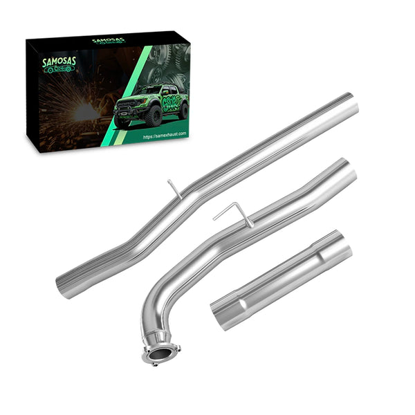 4" 2011-2016 LML 6.6 Duramax DPF Delete Race Pipe Exhaust Chevy GMC