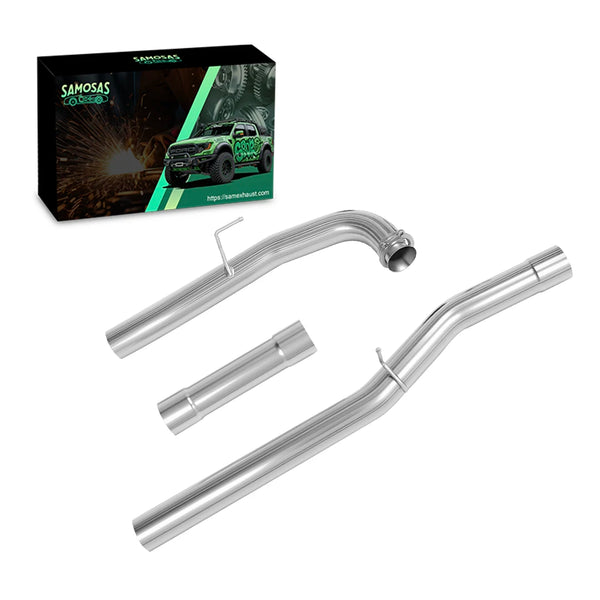 2017-2025 L5P Duramax 6.6L 4" Race Pipe for Chevy Silverado/GMC Sierra 2500HD/3500HD - DPF & CAT Replacement