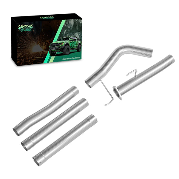 6.7L Cummins DPF Replacement Pipe for 2011-2018 Dodge Ram Cab Chassis - 4" Heavy Duty Exhaust System