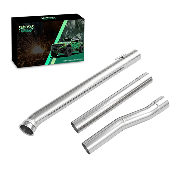 4" 6.7L Cummins DPF Race Pipe for 2019-2021 Ram 2500 & 3500 - Heavy Duty Diesel Exhaust System