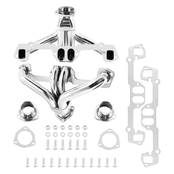 Shorty Exhaust Header for 1966-1996 Dodge Chrysler Plymouth Small Block 273-360 5.2L 5.6L