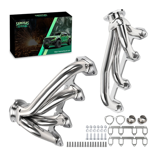 1965+ Ford Big Block FE 330 360 390 428 Full Size Shorty Hugger Exhaust Header with Bolts