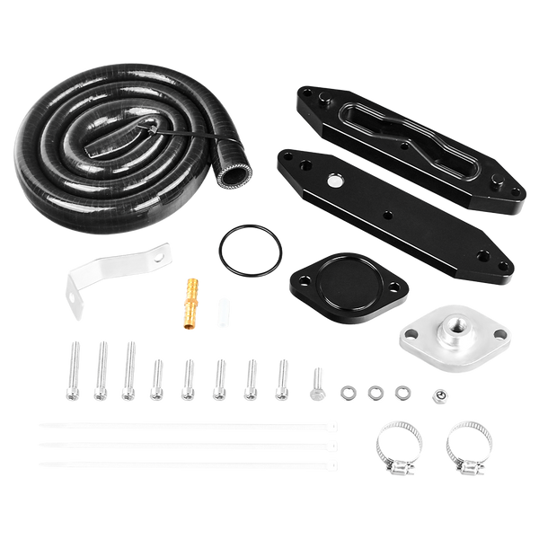 2015-2016 Ford F250 F350 F450 F550 6.7L Powerstroke Diesel EGR Delete Kit - Complete Emission Removal System