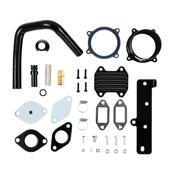2013-2018 Dodge Ram 6.7L Cummins EGR Delete Kit & Throttle Valve Removal Kit - Complete Turbo Diesel Performance Upgrade Kit