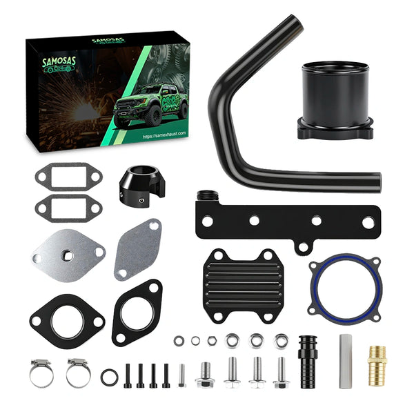 2013-2018 Dodge Ram 6.7L Cummins EGR Delete Kit & Throttle Valve Removal Kit - Complete Turbo Diesel Performance Upgrade Kit
