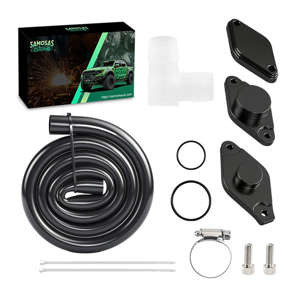 2011-2016 Chevy/GMC LML Duramax 6.6L PCV Reroute Kit with Resonator Delete - Improves Crankcase Ventilation, Reduces Turbo Lag, Enhanced Engine Performance