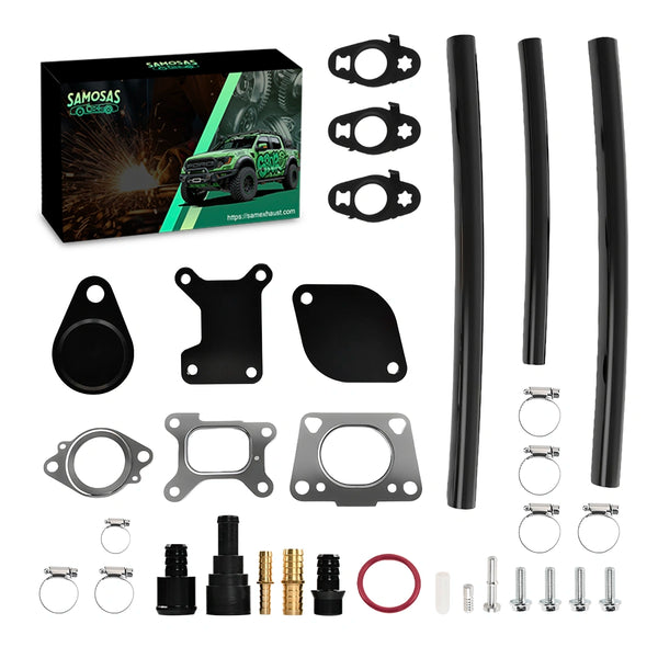 2017-2023 Chevy GMC Duramax L5P 6.6L Diesel EGR Delete Kit – Compatible with Silverado 2500/3500, Sierra 2500/3500 – EPA Compliant