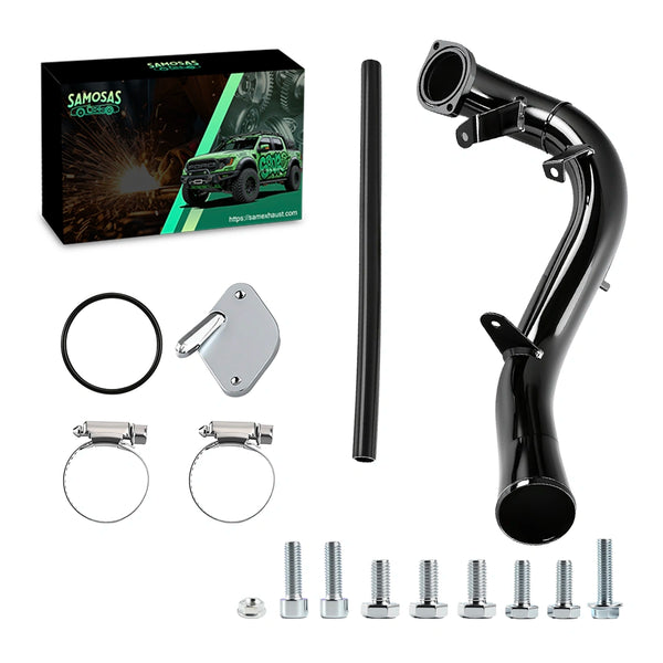 2006-2007 6.6L Duramax LBZ EGR Delete Kit w/High Flow Intake Elbow
