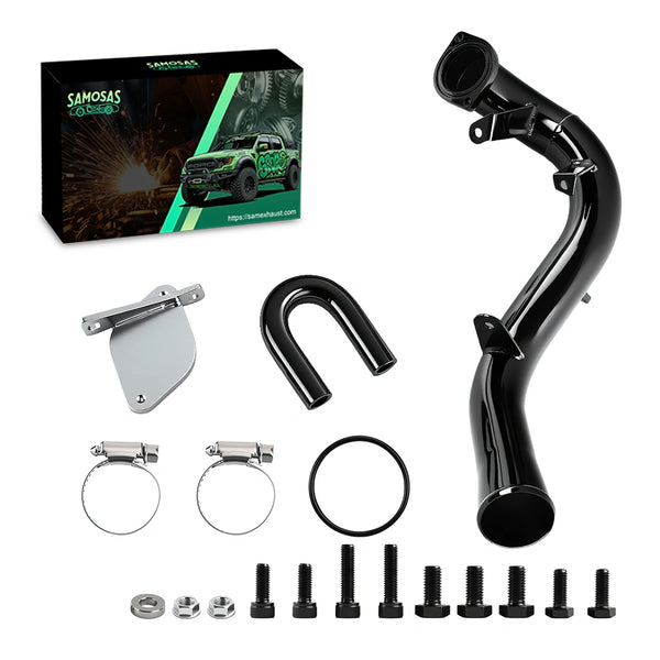 2007-2010 Duramax LBZ Silverado Sierra 6.6L EGR Delete Kit with Intake Elbow Tube