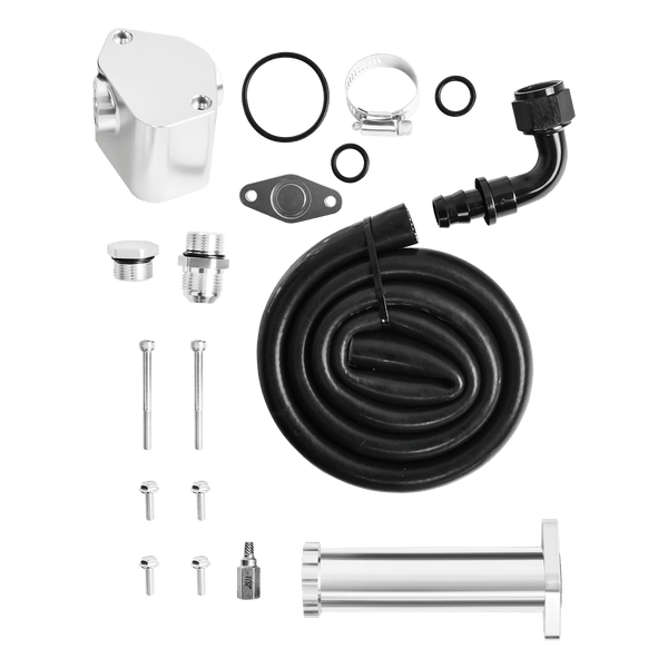 2017-2023 Chevy Silverado GMC Sierra 2500/3500 Duramax L5P 6.6L Diesel Crankcase Ventilation Reroute Kit - CCV Rerouting System OEM Replacement
