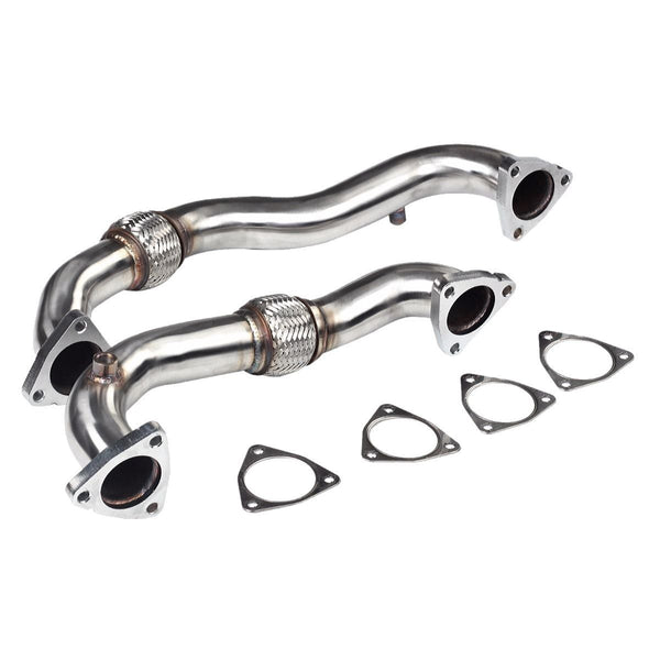 Heavy Duty Exhaust Up Pipe for 2008-2010 Ford Powerstroke Diesel 6.4L