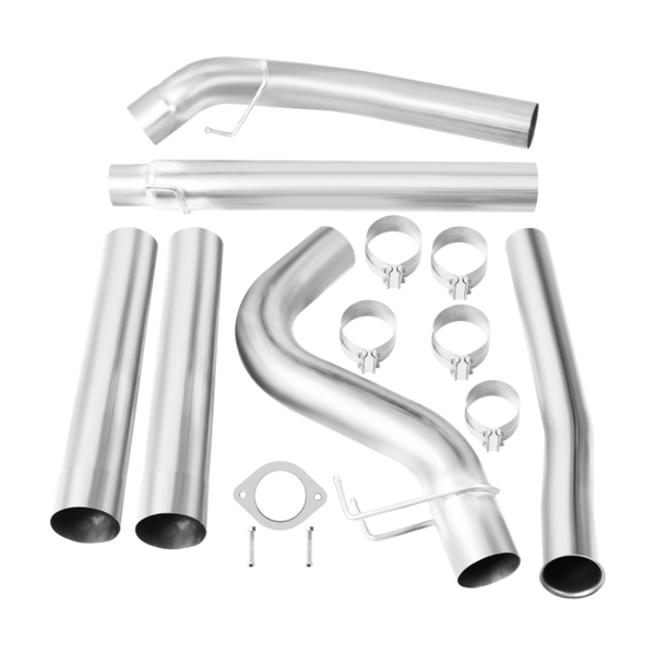 2011-2023 Ford 6.7L Powerstroke 5" Downpipe Back DPF & Cat Delete Exhaust System