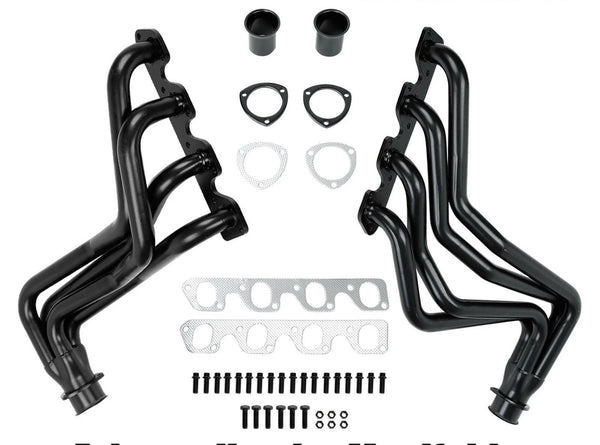 Exhaust Manifold Header Kit for 77-79 Ford F150/250/350 Bronco 4WD 351-400 Ci V8